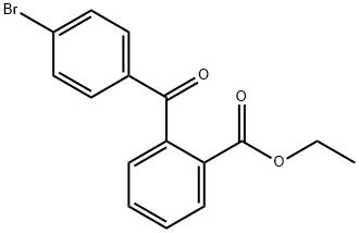 4-BROMO-2'-CARBOETHOXYBENZOPHENONE Struktur