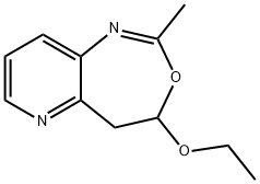 Pyrido[3,2-d][1,3]oxazepine, 4-ethoxy-4,5-dihydro-2-methyl- (9CI) Struktur