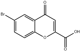 6-BROMOCHROMONE-2-CARBOXYLIC ACID Struktur