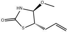 2-Thiazolidinone,4-methoxy-5-(2-propenyl)-,(4S,5S)-(9CI) Struktur