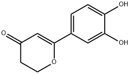 4H-Pyran-4-one, 6-(3,4-dihydroxyphenyl)-2,3-dihydro- (9CI) Struktur