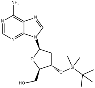 3'-O-(tert-butyldiMethylsilyl)-2'-deoxyadenosine 結(jié)構(gòu)式