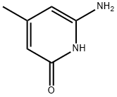 6-AMINO-4-METHYLPYRIDIN-2(1H)-ONE Struktur