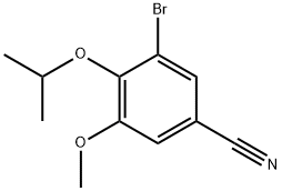 3-Bromo-4-isopropoxy-5-methoxybenzonitrile price.