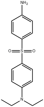 4-[(4-Aminophenyl)sulfonyl]-N,N-diethylbenzenamine Struktur