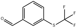 3-(TRIFLUOROMETHYLTHIO)BENZALDEHYDE Struktur