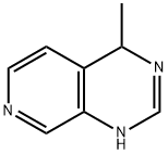 Pyrido[3,4-d]pyrimidine, 1,4-dihydro-4-methyl- (9CI) Struktur