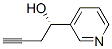 3-Pyridinemethanol,alpha-2-propynyl-,(alphaS)-(9CI) Struktur