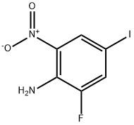 2-FLUORO-4-IODO-6-NITROANILINE Struktur