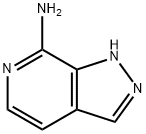 1H-Pyrazolo[3,4-c]pyridin-7-amine(9CI) Struktur