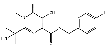 2-(1-アミノ-1-メチルエチル)-N-(4-フルオロベンジル)-5-ヒドロキシ-1-メチル-6-オキソ-1,6-ジヒドロピリミジン-4-カルボキサミド price.