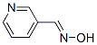 (E)-Pyridine-3-carbaldehydeoxime Struktur