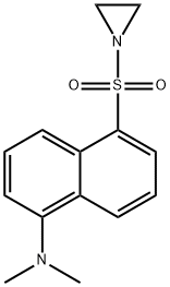 5-DIMETHYLAMINONAPHTHALENE-1-SULFONYL AZIRIDINE Struktur