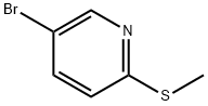 5-BROMO-2-METHYLSULFANYL-PYRIDINE Structure