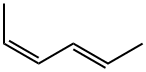 2,4-HEXADIENE Struktur