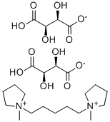 PENTOLINIUM TARTRATE Struktur