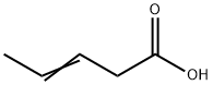 3-PENTENOIC ACID Struktur