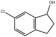 6-CHLORO-2,3-DIHYDRO-1H-INDEN-1-OL Struktur