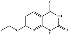 Pyrido[2,3-d]pyrimidine-2,4(1H,3H)-dione, 7-ethoxy- (9CI) Struktur