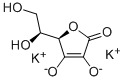 L-ASCORBIC ACID 2-SULFATE DIPOTASSIUM SALT Struktur