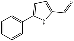 5-PHENYLPYRROLE-2-CARBOXALDEHYDE Struktur