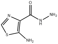 4-Thiazolecarboxylicacid,5-amino-,hydrazide(9CI) Struktur