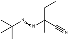 2-[(tert-butyl)azo]-2-methylbutyronitrile Struktur