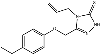 4-ALLYL-5-(4-ETHYL-PHENOXYMETHYL)-4H-[1,2,4]TRIAZOLE-3-THIOL price.