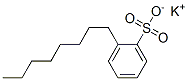 potassium octylbenzenesulphonate Struktur