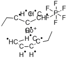 BIS(ETHYLCYCLOPENTADIENYL)COBALT(III) Struktur