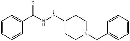 benzo[2'-[1-benzyl-4-piperidyl]]hydrazide  Struktur