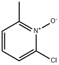 2-CHLORO-6-METHYL-PYRIDINE 1-OXIDE Struktur