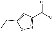 3-Isoxazolecarbonyl chloride, 5-ethyl- (9CI) Struktur