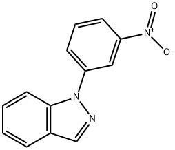 1-(3-NITRO-PHENYL)-1H-INDAZOLE Struktur