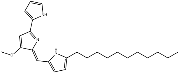 undecylprodigiosin Struktur