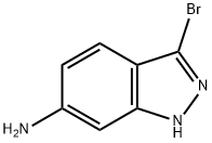 3-Bromo-1H-indazol-6-amine Struktur