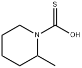 1-Piperidinecarbothioic  acid,  2-methyl- Struktur