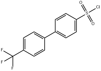 4'-三氟甲基聯(lián)苯-4-磺酰氯 結(jié)構(gòu)式