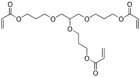 GLYCERYL PROPOXY TRIACRYLATE Structure