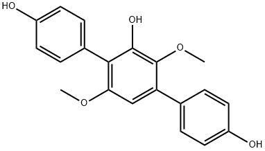 TERPHENYLLIN Struktur