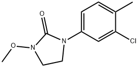 1-(3-Chloro-4-methylphenyl)-3-methoxyimidazolidin-2-one Struktur