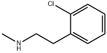 2-Chloro-N-Methyl-benzeneethanaMine Struktur