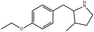 Pyrrolidine, 2-[(4-ethoxyphenyl)methyl]-3-methyl- (9CI) Struktur