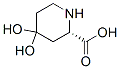 2-Piperidinecarboxylicacid,4,4-dihydroxy-,(2S)-(9CI) Struktur