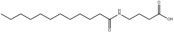 N-dodecanoyl-4-aminobutyric acid Struktur