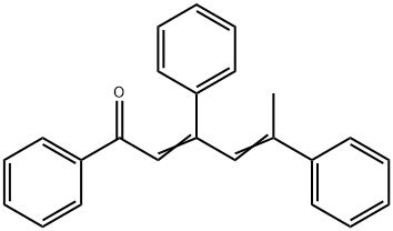 1,3,5-Triphenyl-2,4-hexadien-1-one Struktur