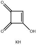 potassium 3,4-dioxocyclobuten-1-olate Struktur