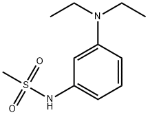 N-(3-(diethylamino)phenyl)methanesulfonamide Struktur