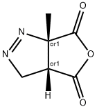 3H-Furo[3,4-c]pyrazole-4,6-dione,3a,6a-dihydro-6a-methyl-,cis-(9CI) Struktur