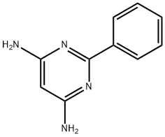 4,6-Pyrimidinediamine, 2-phenyl- (9CI) Struktur